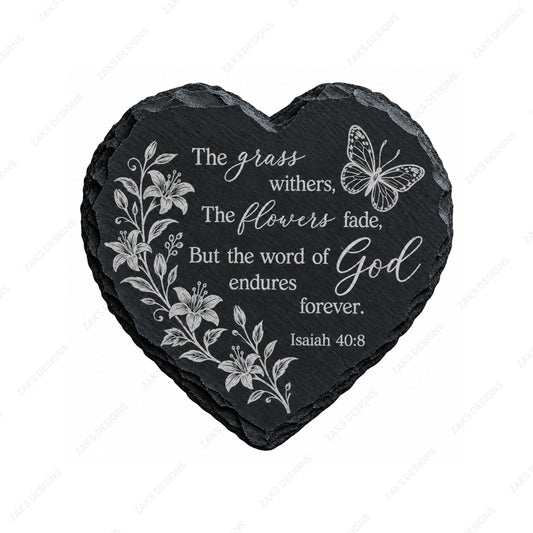 Engraved memorial coasters