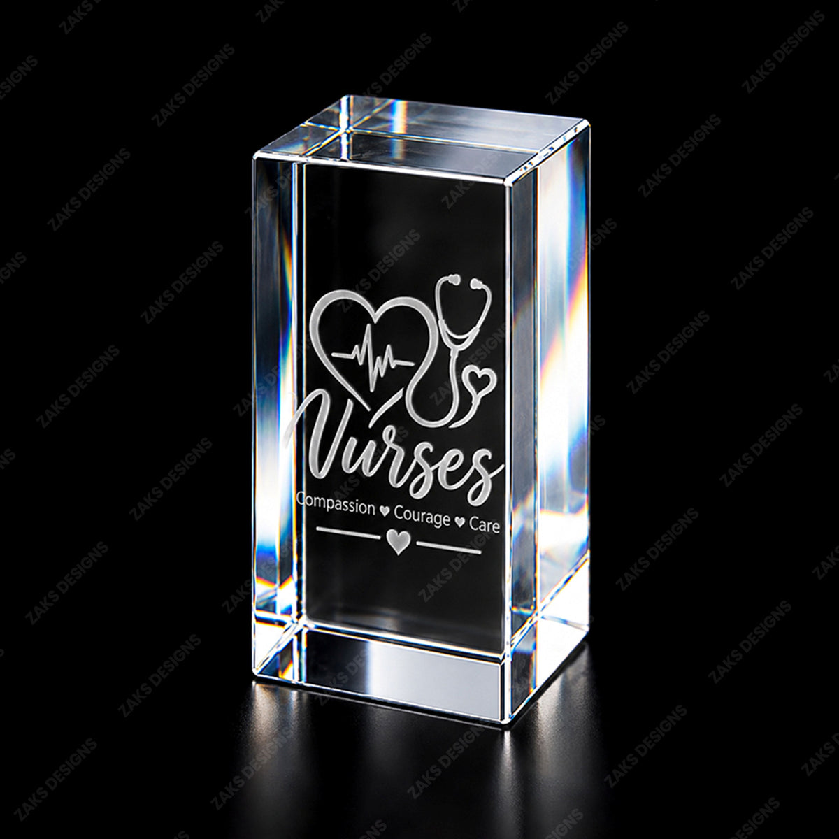 engraved crystal