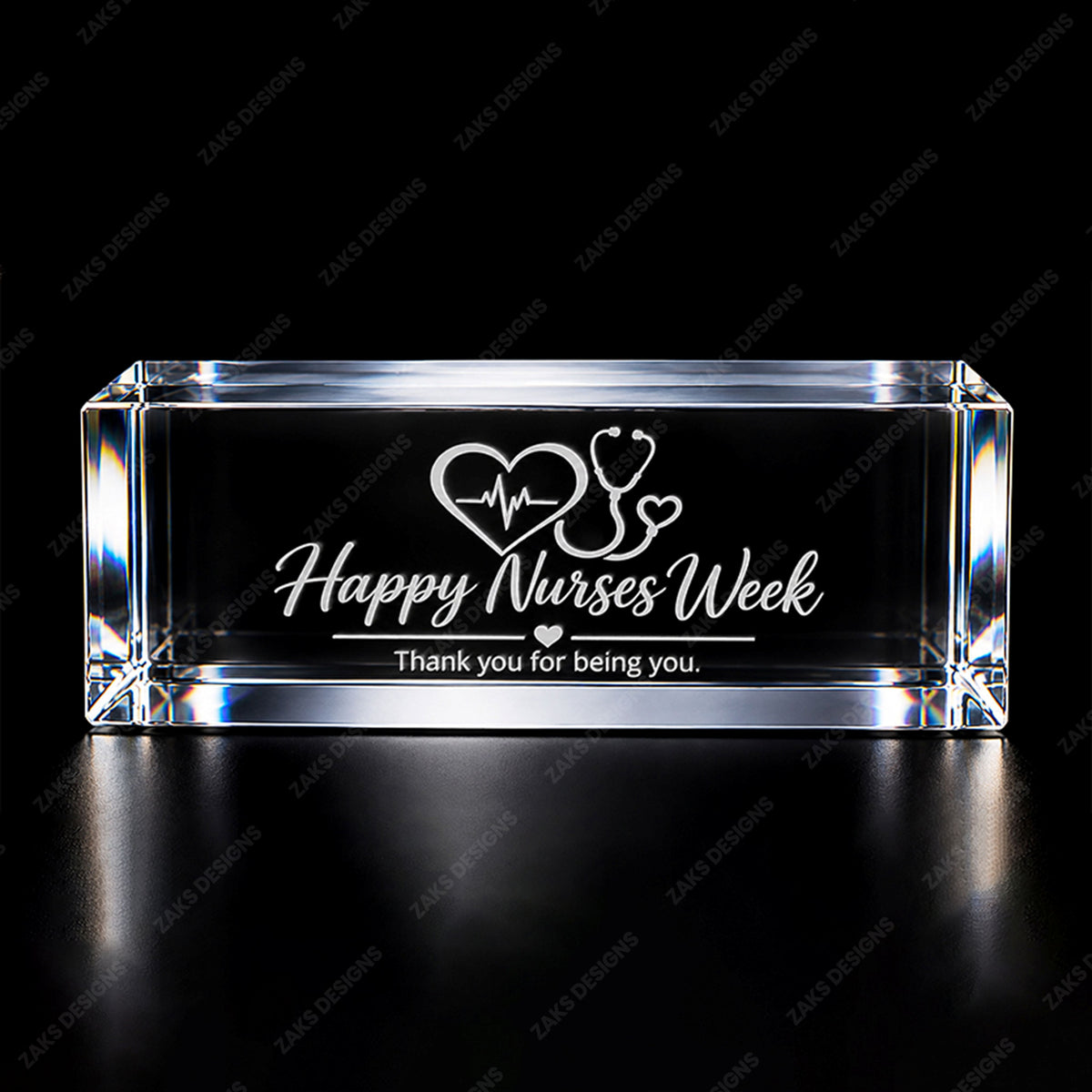 engraved crystal