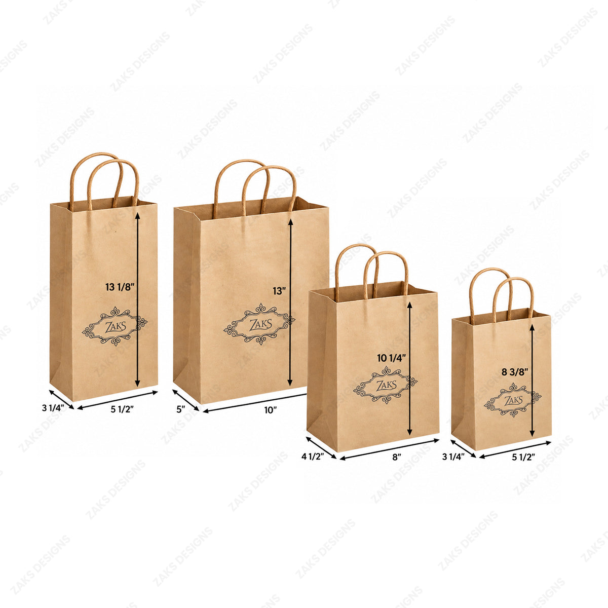 engraved gift bags