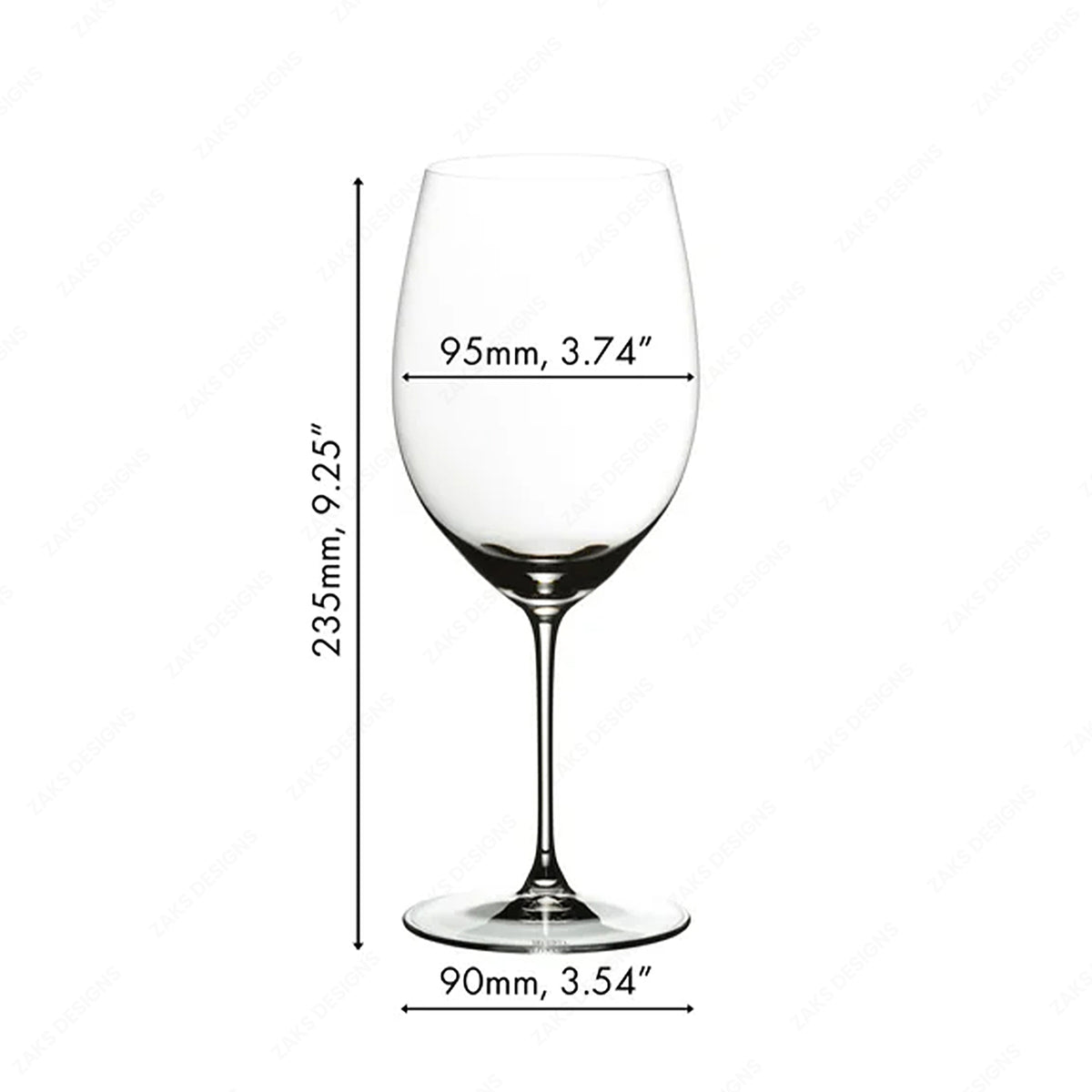 Reidel Drinkware customized engraving