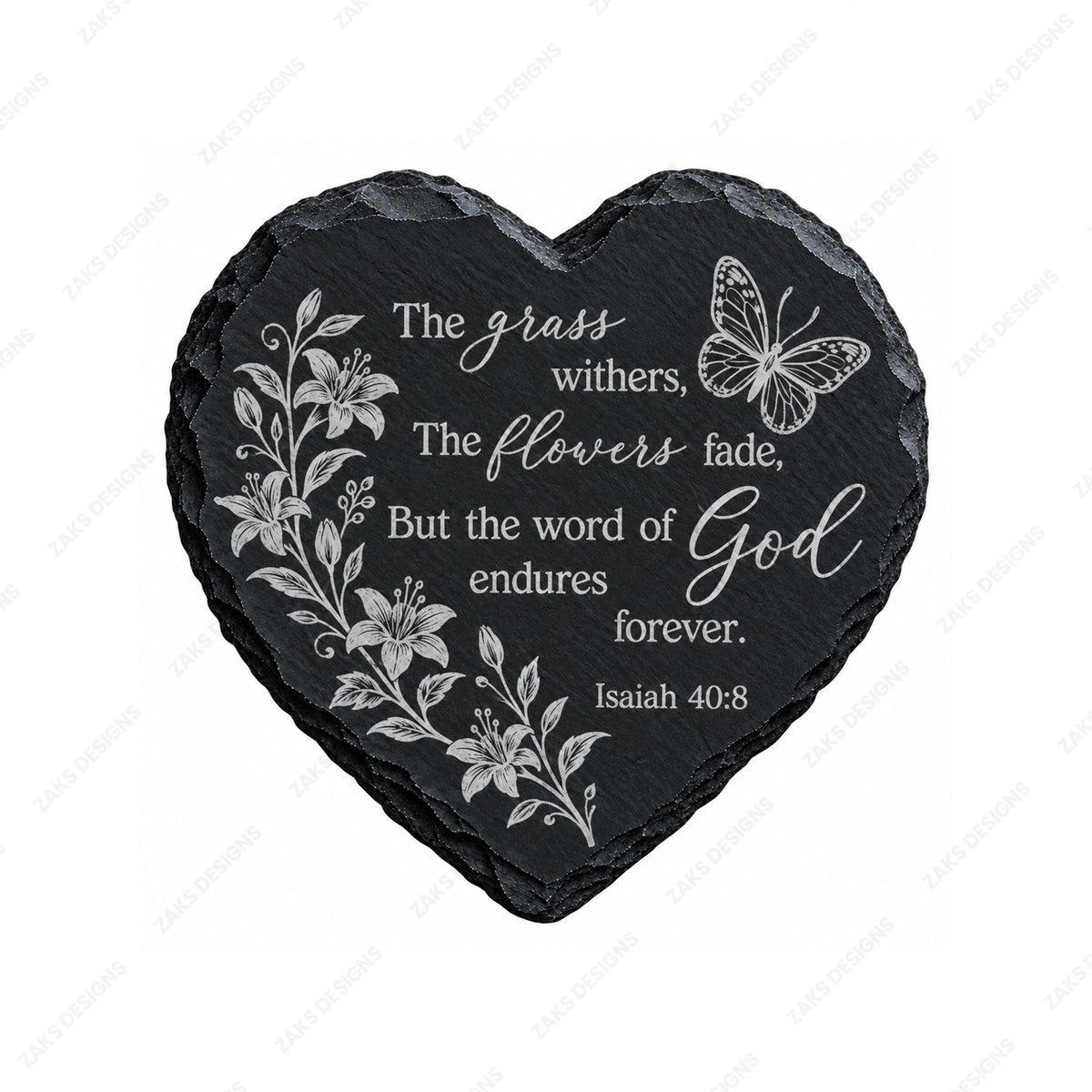 Engraved memorial coasters